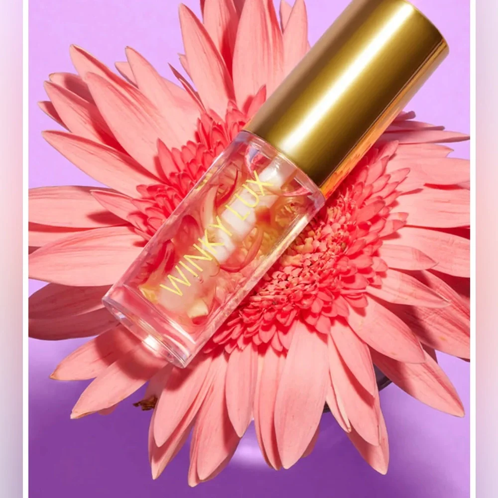 Winky Lux Flower Petal infused Lip Oil 2 pack‎ new